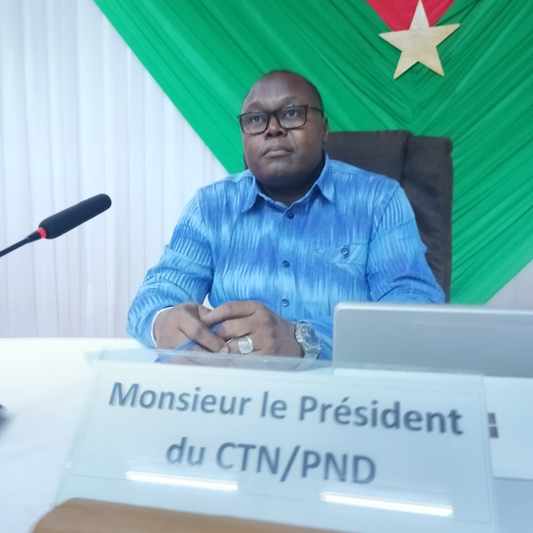 Le pr&eacute;sident du CTN-PND